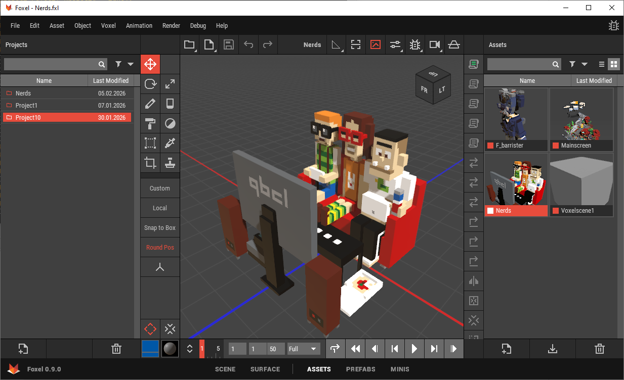Assets Page