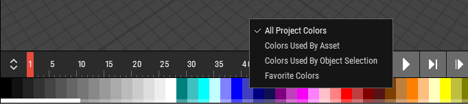 Color Ribbon Context Menu