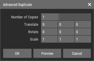 Advanced Duplicate Dialog