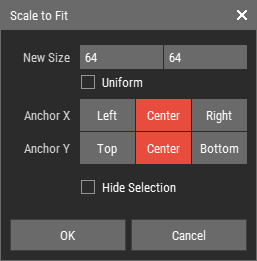 Scale to Fit Dialog