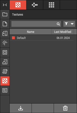 Textures Tab